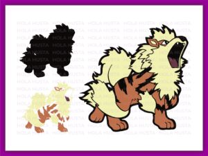 Arcanine Svg Pokemon