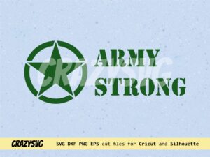 Army Strong Vector SVG