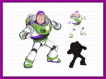 Buzz Lightyear SVG Layered