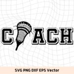 Coach Lacrosse SVG