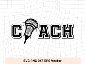 Coach Lacrosse SVG