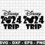 Disney Family Trip 2024 SVG PNG Design