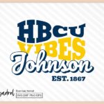 HBCU Johnson C Smith University Svg