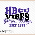 HBCU Legacy Of Paine College SVG