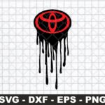 Logo Car Drip Toyota SVG Vector