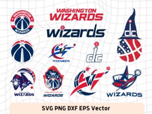 NBA Washington Wizards SVG Bundle, PNG, Cricut Clipart