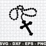 Rosary Beads Religious SVG