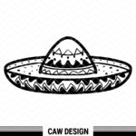 Sombrero hat SVG