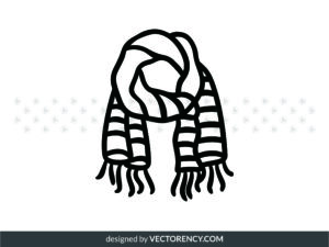 Winter Scarves SVG