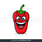 bell pepper vector art, svg eps