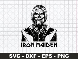 eddie iron maiden svg