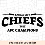 2023 AFC CHAMPIONS KC Chiefs Design Unofficial