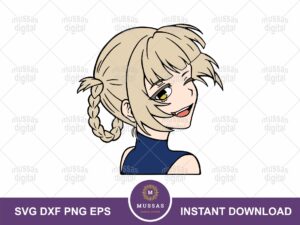 Himiko Toga SVG, Anime Vector, My Hero Academia