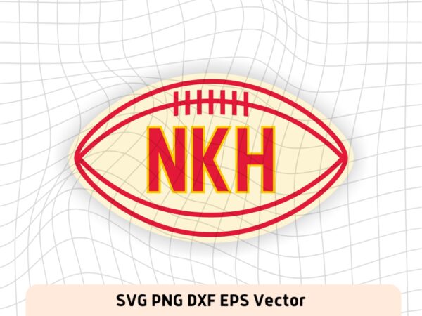 NKH Patch KC Chiefs SVG PNG Vector File