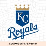 Royals KC Baseball Crown Town SVG