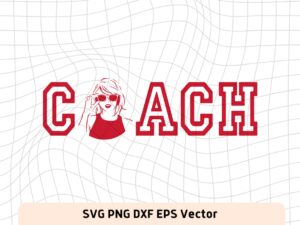 Taylor Coach Chiefs, Taylor Version Design svg