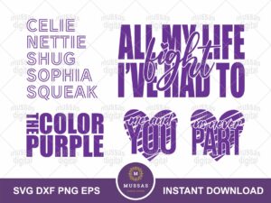 The Color Purple 2023 SVG PNG