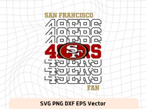 cricut san francisco 49ers svg