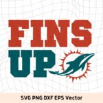 fins up miami svg