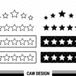 five star svg, rating, reviews, star png eps