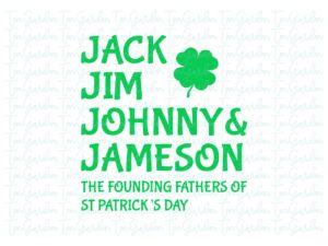 jameson st patrick's day svg, jemson png