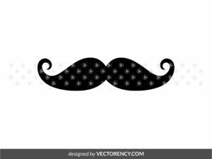 mustache vector graphic