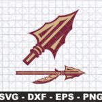 spear arrow fsu svg