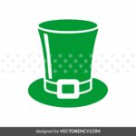 st patrick's day hat svg