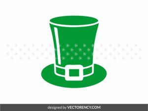 st patrick's day hat svg