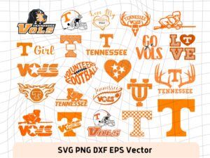 tennessee vols logo svg bundle