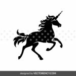 unicorn svg silhouette