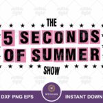 5 Seconds Of Summer 5SOS Show SVG