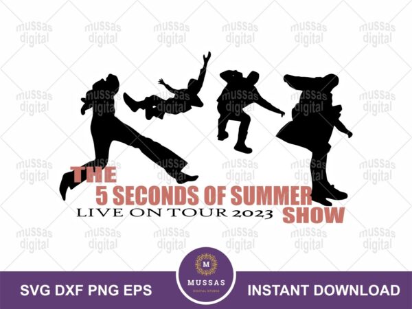 5SOS 2023 Tour SVG