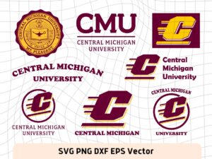 Central Michigan Svg