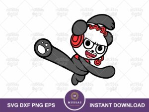 Combo Panda SVG, Ryan’s World Character PNG