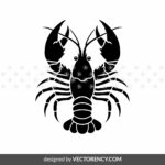 Crawfish SVG eps