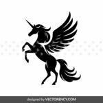 Fantasy Unicorn SVG