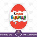 Kinder surprise Svg Cut Files