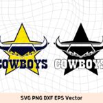 NRL Logo North Queensland Cowboys SVG, Vector, PNG, Rugby Logo Image