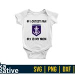 baby shirt design of Fremantle Dockers fans svg png eps