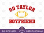 go taylors boyfriend svg files and png