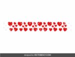 heart border clipart