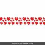 heart border clipart