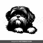 shih tzu svg eps