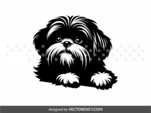 shih tzu svg eps