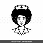 African Nurse Clipart