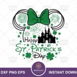 Mouse Castle Svg St Patricks day PNG Disney