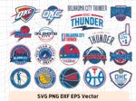 Oklahoma City Thunder SVG Bundle