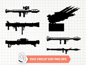 Rpg SVG Rpg 7 Silhouette Rocket Launcher