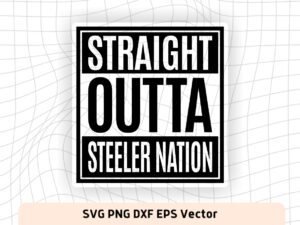 Straight Outta Steller Nation SVG